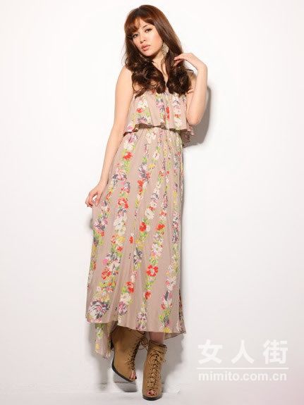 成熟又热辣 靓模示范春夏新品